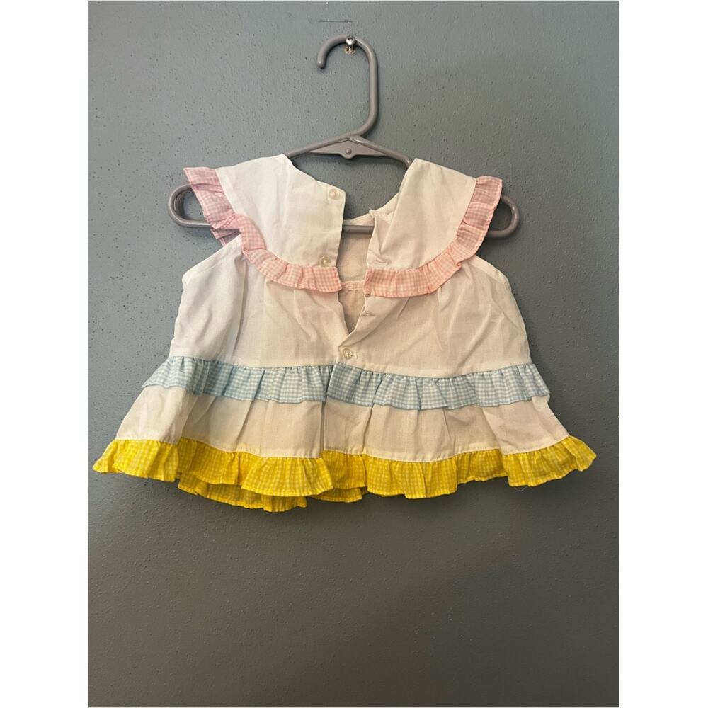 Vintage Ruffled Baby Top - Picture 2 of 3
